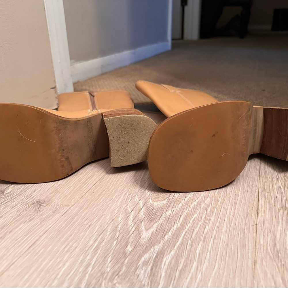 Frye Tan Leather Winter Boots - Picture 5 of 5